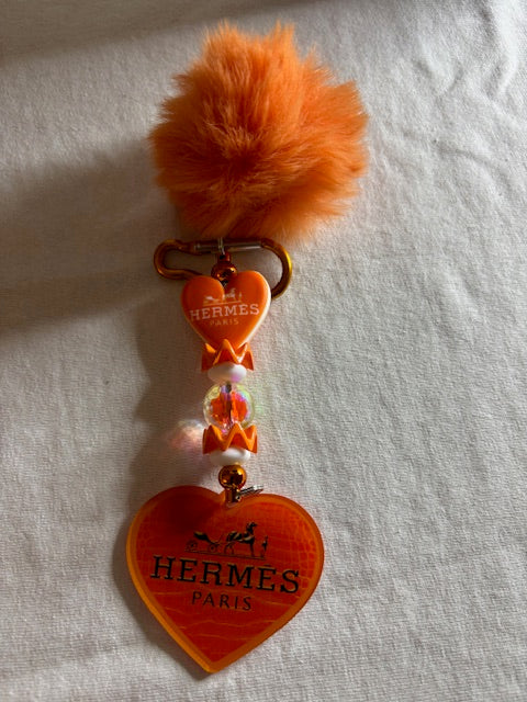 🧡 HERMÈS-Inspired Luxe Keychain