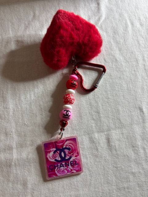 ❤️ CHANEL-Inspired Valentine Keychain