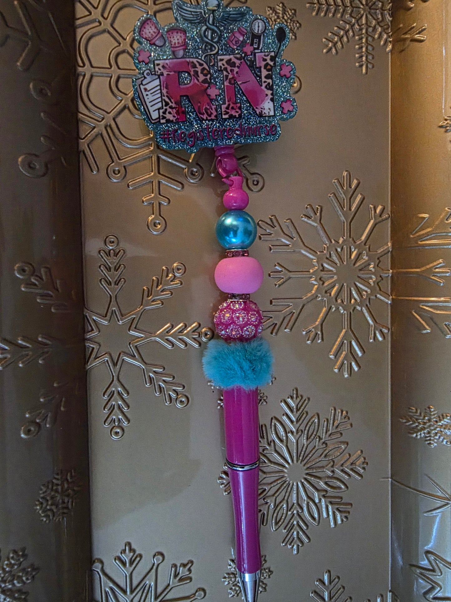 Beadable Badge Pen