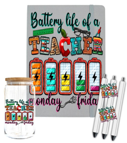 Gift Sets - Battery life of a Teacher