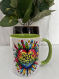 Lime Green Coffee Cup - Teachers