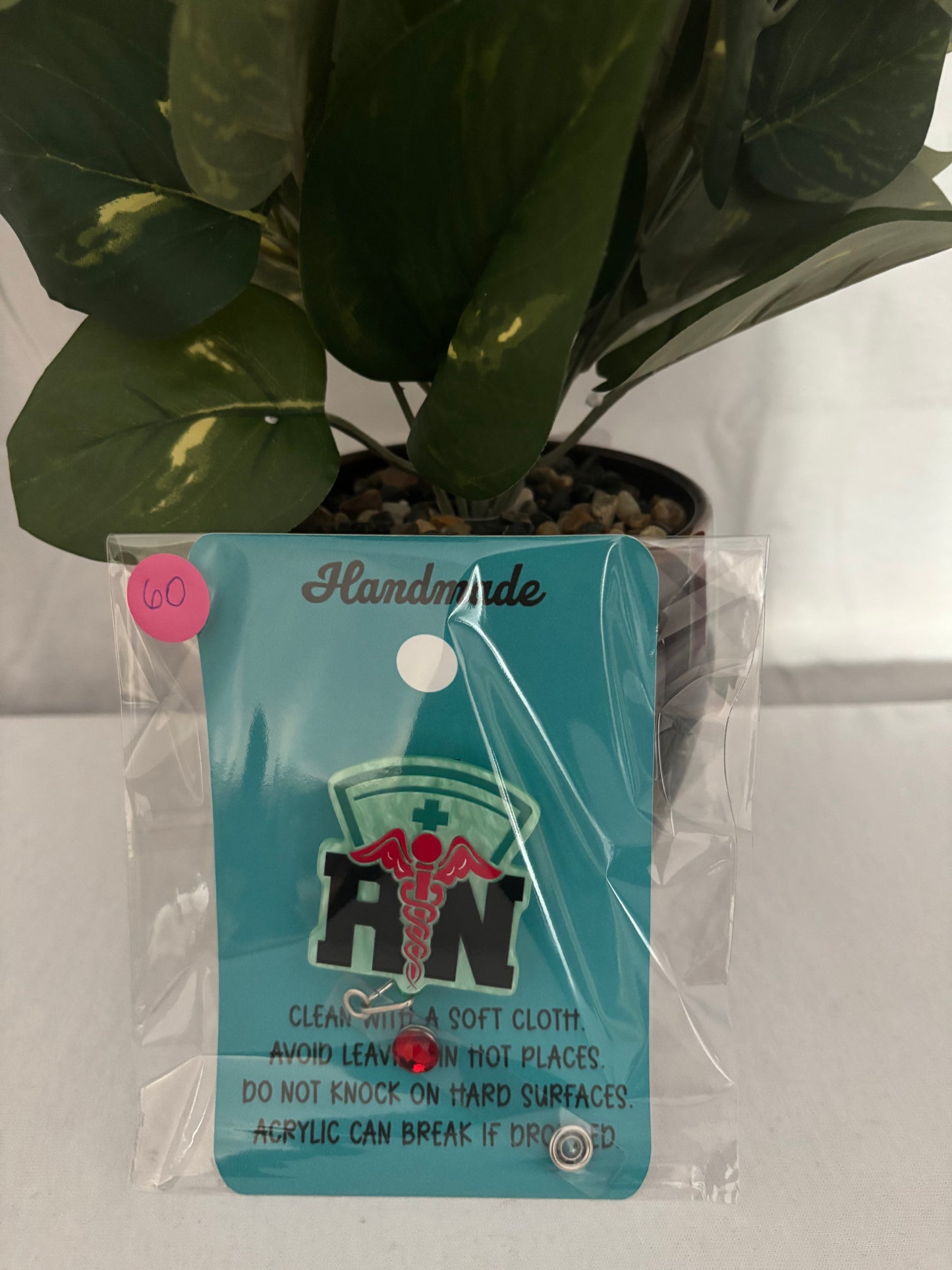 Badge Reel - Old School RN (60)