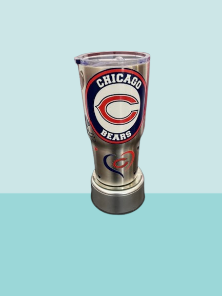 Customized Chicago Bears Coffee Tumbler